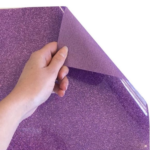 20" x 12" Glitter Lavender Siser Easyweed HTV Heat Transfer Iron-On Vinyl - Picture 5 of 6